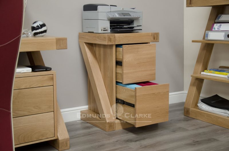 Two drawer Z designer filing cabinet ZFC