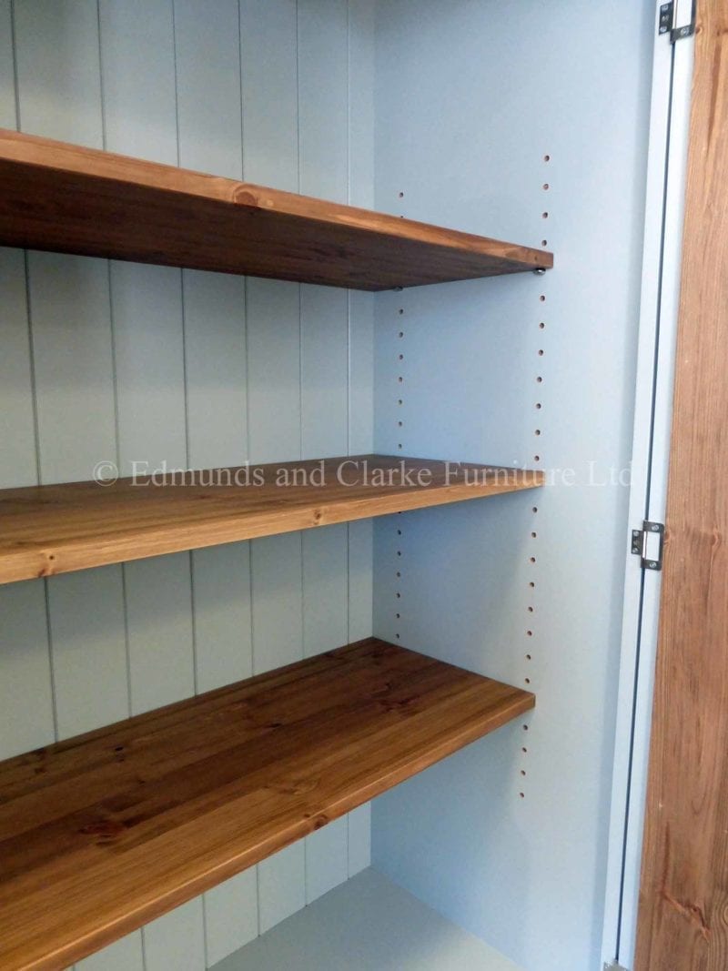 Larder cupboard painted in a choice of colours