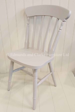 Edmunds Farmhouse Chair. perfect with our farmhouse tables available in 10 colours
