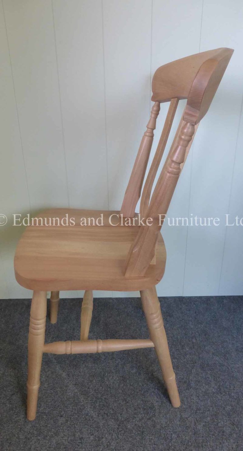 Farmhouse slat side chair