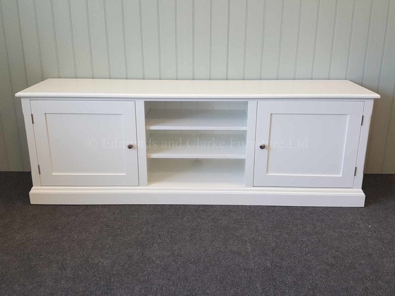 Edmunds Painted 6ft Wide TV Media Unit . Various paint and handle options available
