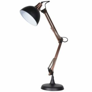 LHS063 Black angled table lamp