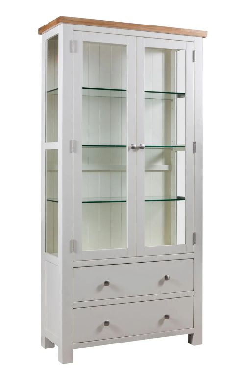 dorset painted display cabinet