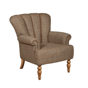 vintage sofa company lily chair in harris tweed cerato hunting lodge