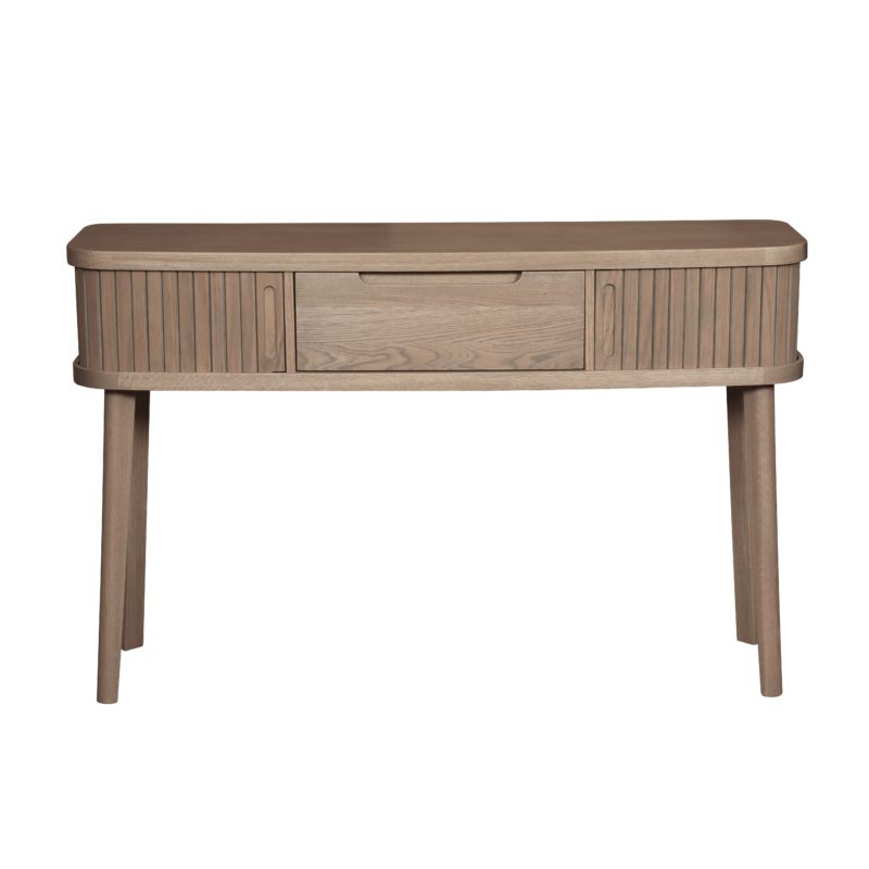 Tambour Grey console table 4