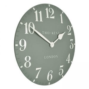 Thomas kent 20inch wall clock seagrass