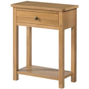 BFO041 Burford oak 1 drawer coffee table
