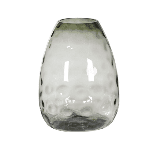 ZCG020 Smoked Dimpled Vase V1