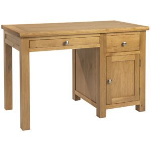 DOR124 Dorset oak single ped desk