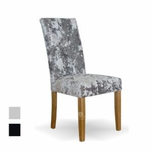 Stockholm deep crushed velvet dining chair web
