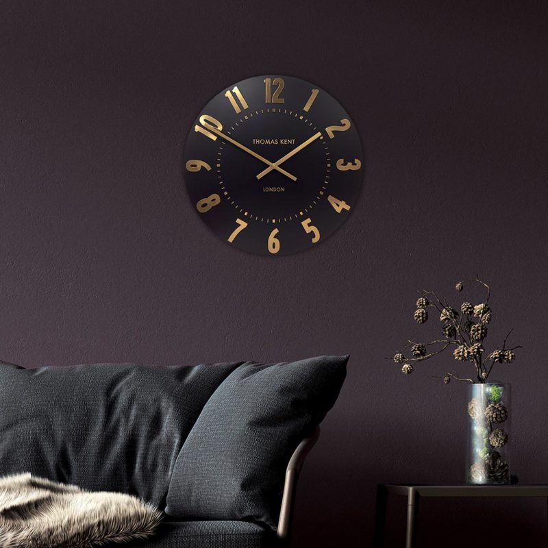 TK mulberry wall clock Onyx 20inch room set