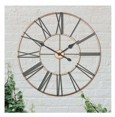 Thomas Kent 32 inch summer house clock copper V3