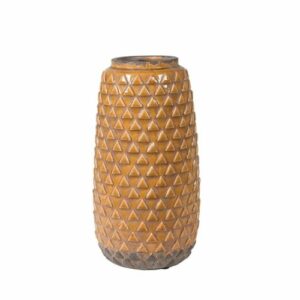 Mustard Ceramic Vase