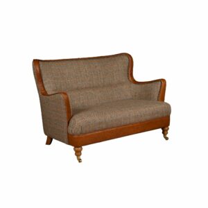 Ellis 2 seater sofa harris tweed fabric