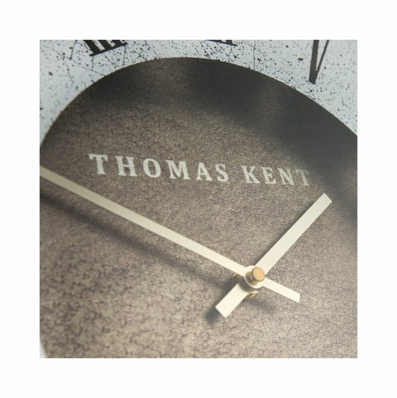AMC20086 Thomas Kent 20inch Venetian Wall Clock Soft Gold close up of face