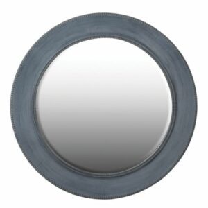 ZS162 Charcoal Large Round Wall Mirror. Edmunds & Clarke Furniture